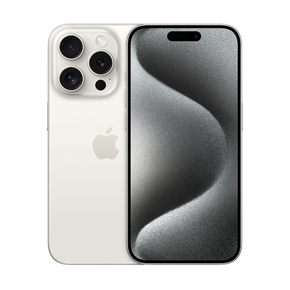 iPhone 15 Pro-White Titanium