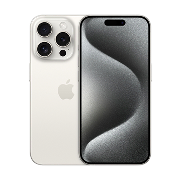 iPhone 15 Pro-White Titanium