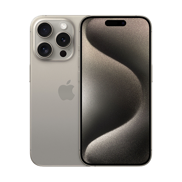 iPhone 15 Pro-Natural Titanium