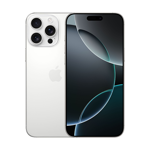 Refurbished iPhone 16 Pro Max  White Titanium